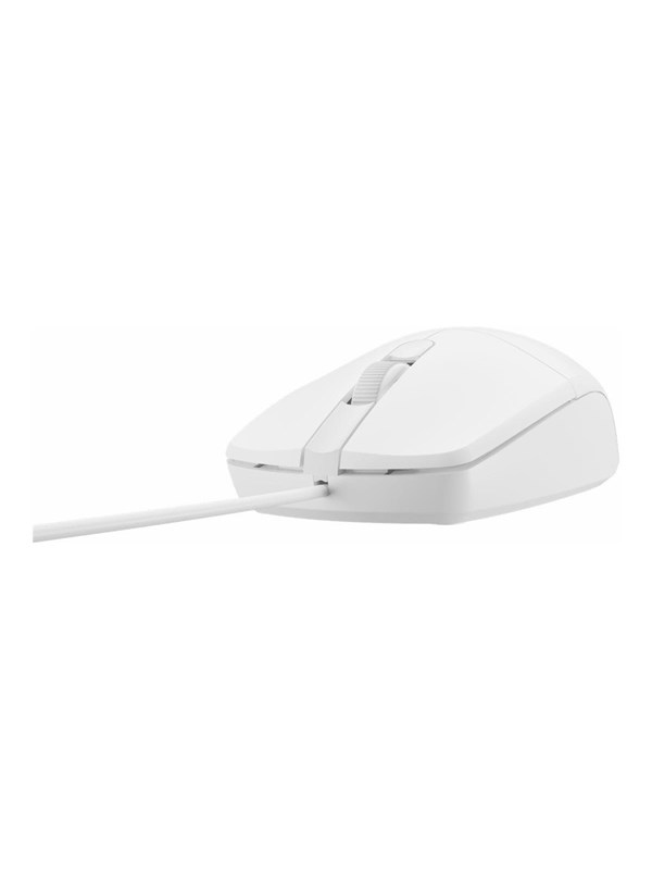 Natec Ruff 2 - mouse - USB - white - Muis - Optisch - 3 knoppen - Wit