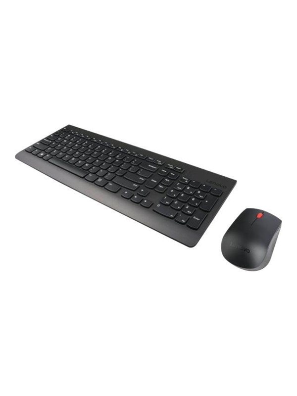 Lenovo 510 - keyboard and mouse set - US - black - Keyboard and mouse set - Engels (US international) - Zwart