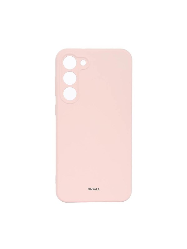 ONSALA Phone Case Silicone Chalk Pink - Samsung S23+ 5G