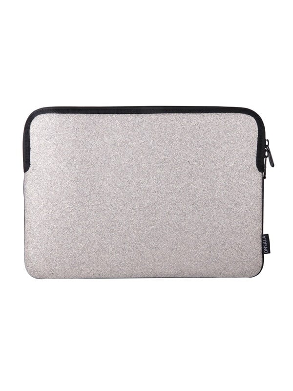 ONSALA Laptop Sleeve Glitter 13/14" Silver