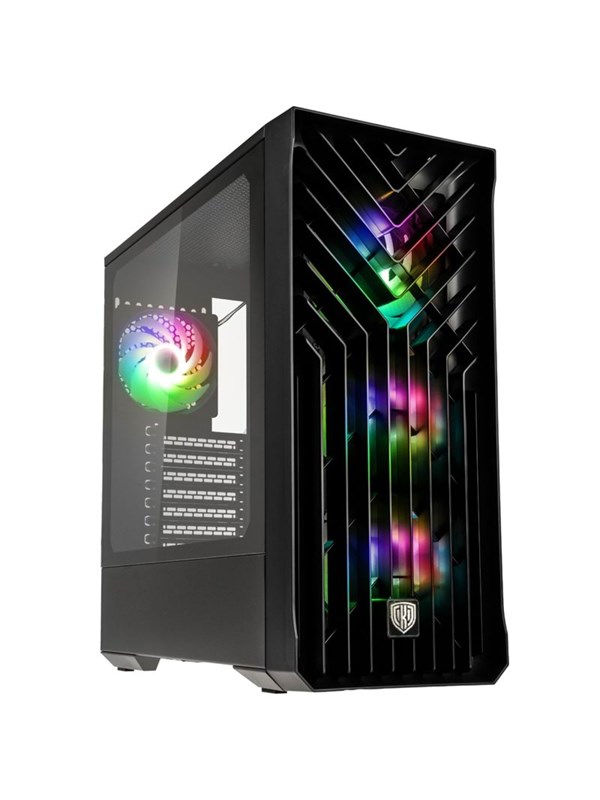 Kolink Unity Cascade ARGB - Case - Miditower - Zwart