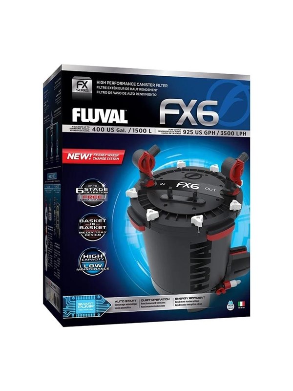 Fluval FX6 - Aquariumfilter - tot 1500 L