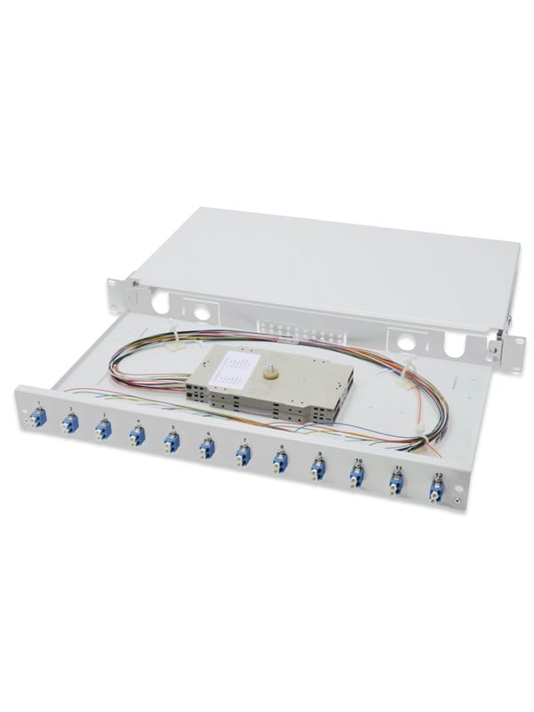 DIGITUS DN-96331/9 Fiber Optic Splice Box Equipped LC OS2