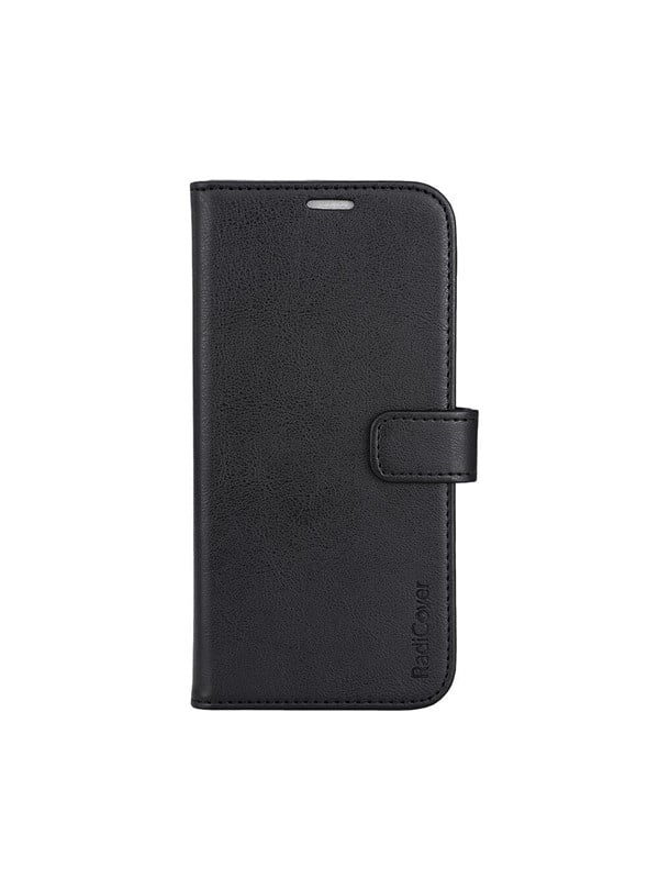 Radicover Wallet Case Anti Radiation PU MagS RFID Black - iPhone 15 Plus