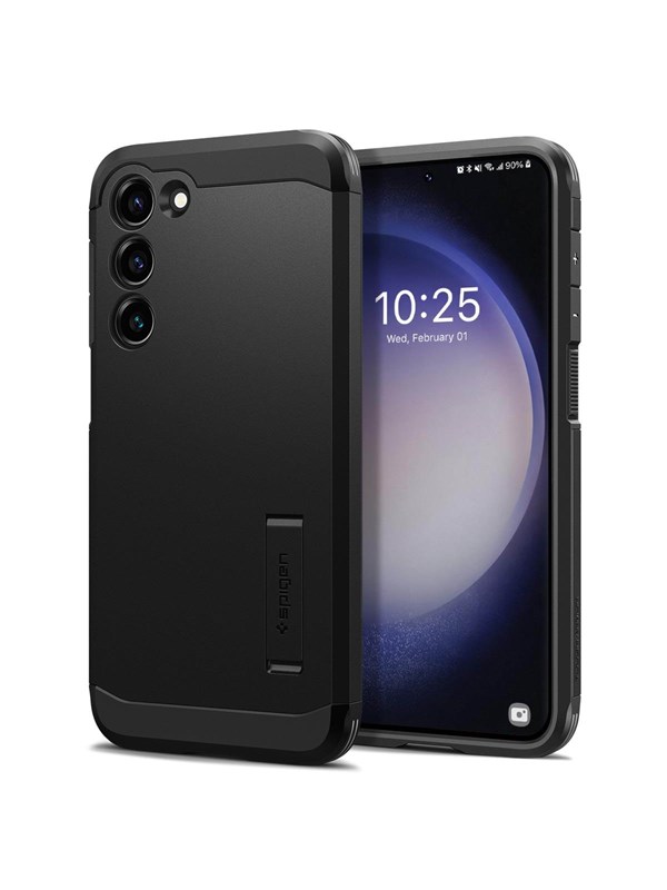 Spigen Tough Armor Samsung Galaxy S23 Plus Hoesje Back Cover Zwart