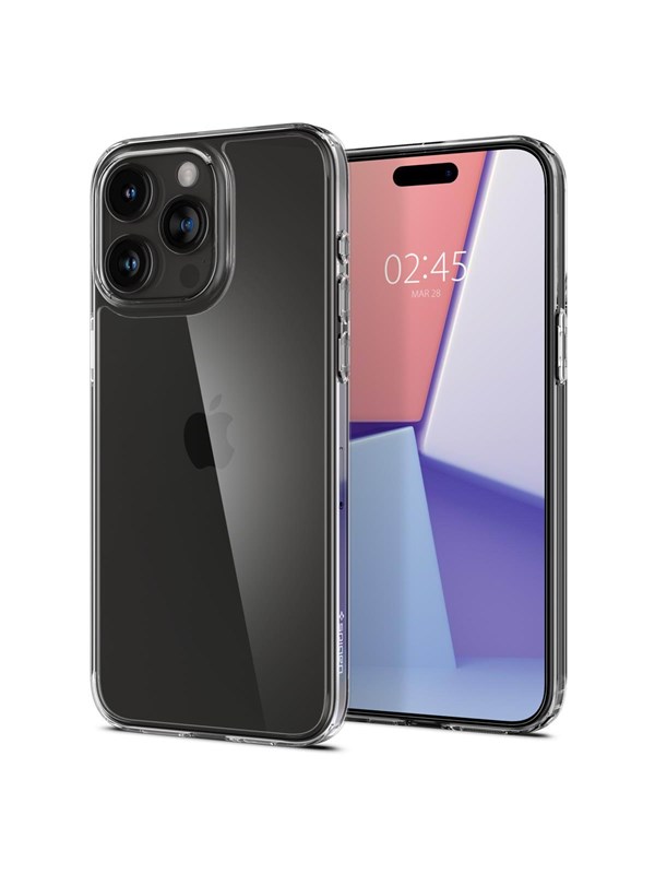 Spigen Air Skin Apple iPhone 15 Pro Max Hoesje Back Cover Transparant