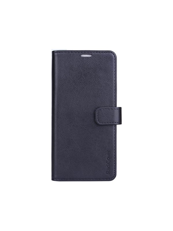 Radicover Radiation protected Mobilewallet PU Samsung A72 Flipcover Black 3-Led RFID