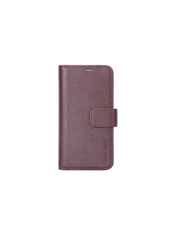 Radicover Radiationprotected Mobilewallet PU iPhone 5/5S/SE Flipcover Brown