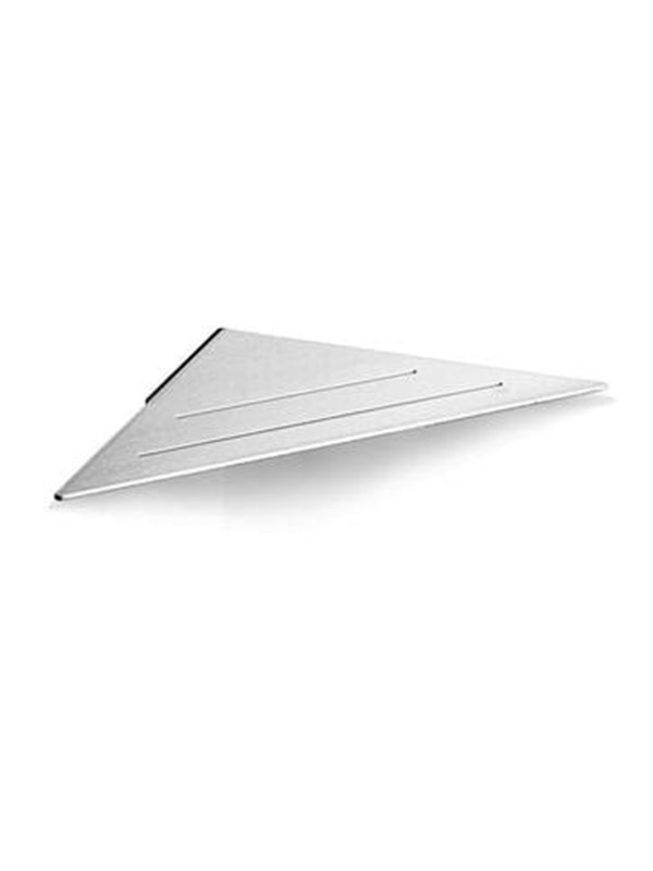 Wantec Reframe Collection soap shelf corner Brushed