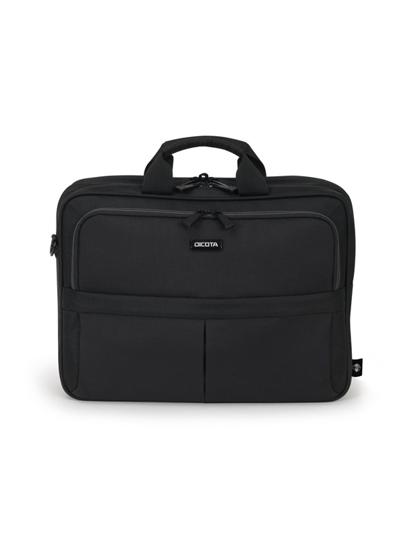 Dicota Eco Top Traveller Scale Aktetassen voor Laptop 14.1" | Zwart
