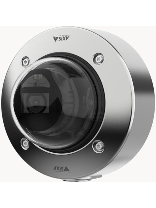 Axis P3268-SLVE Dome Camera | Stainless Steel 8 MP Dome with Deep Learning