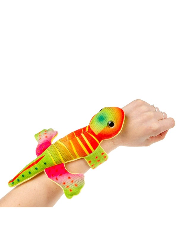 Duckiez Pluche Klaparmband Hagedis - 1 stuk