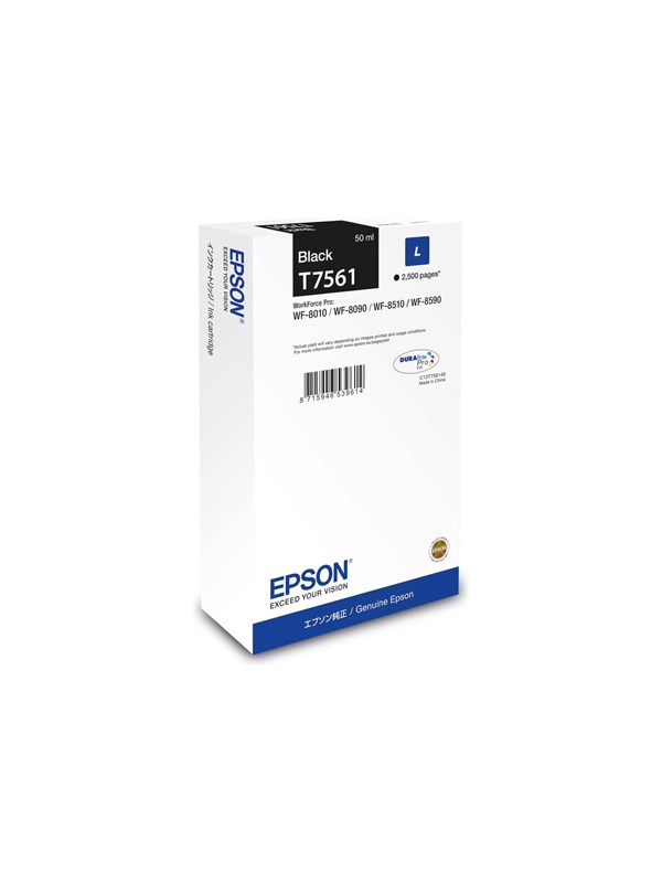Epson C13T75614N inktcartridge 1 stuk(s) Compatibel Zwart
