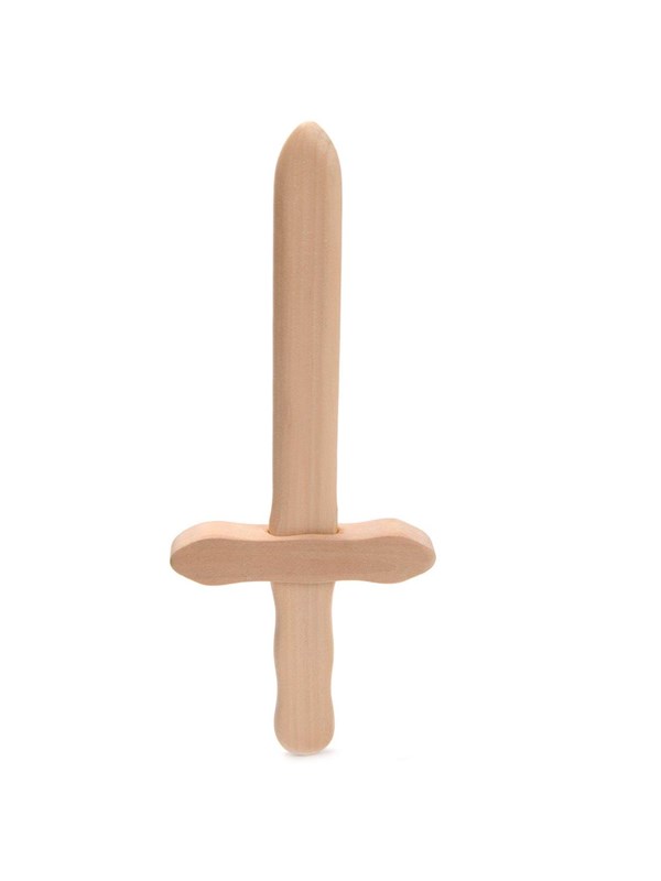 Houten dolk (mini zwaard) ridder piraat