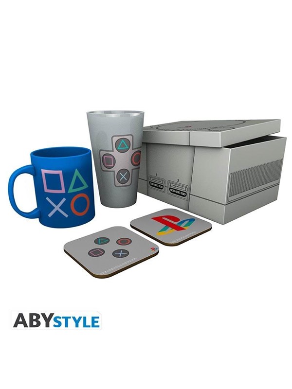 Playstation Geschenkbox Fanpakket meerkleurig Karton Unisex - Fan merch, Gaming, Retro Gaming