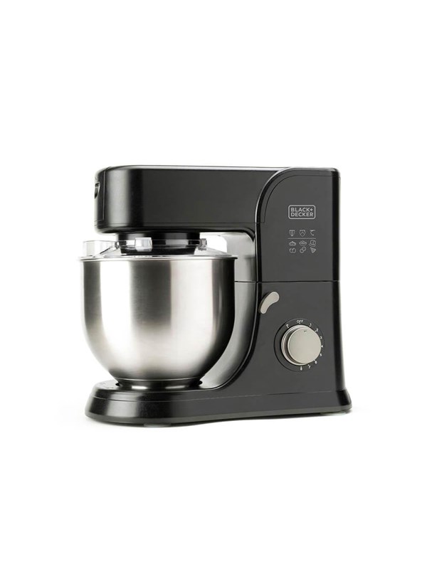 Black & Decker Keukenmachine Stand Mixer 1000W Black