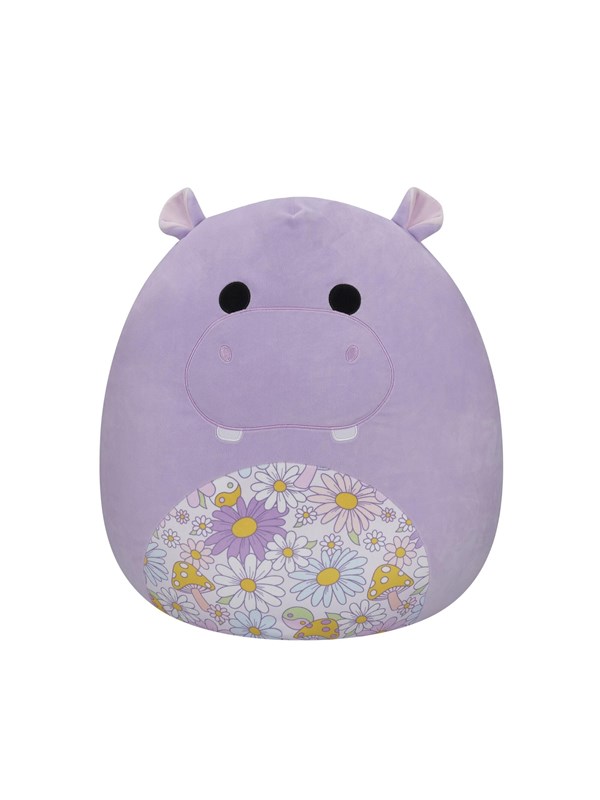 Pluchen speelgoed Jazwares Squishmallows Purple Hippo with Floral Belly Hanna