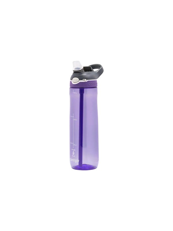 Contigo Ashland Autospout Waterfles met rietje | Grote BPA-vrije Drinkfles van 720ml | Sportfles | Lekvrije Drinkfles | Ideaal voor School, de Sportschool, Fiets, Hardlopen, Wandelen | Grapevine