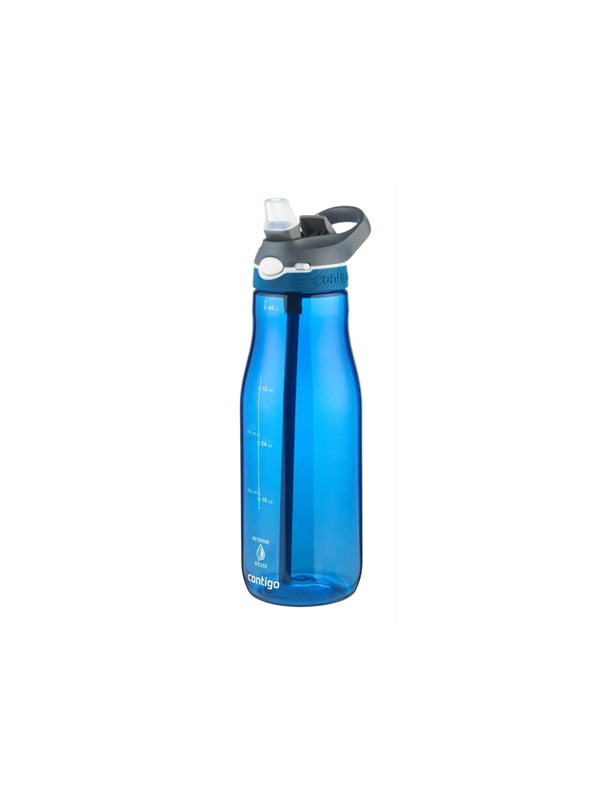 Contigo Ashland Autospout Waterfles met rietje | Grote BPA-vrije Drinkfles van 1200ml | Sportfles | Lekvrije Drinkfles | Ideaal voor School, de Sportschool, Fiets, Hardlopen, Wandelen | Monaco