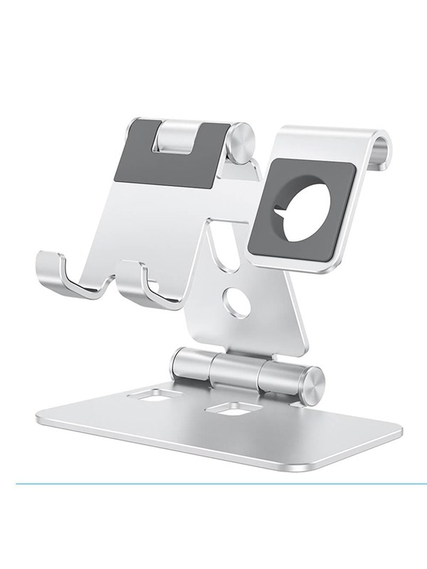 Desire2 Restore Pro Charging Stand For Apple Watch Silver