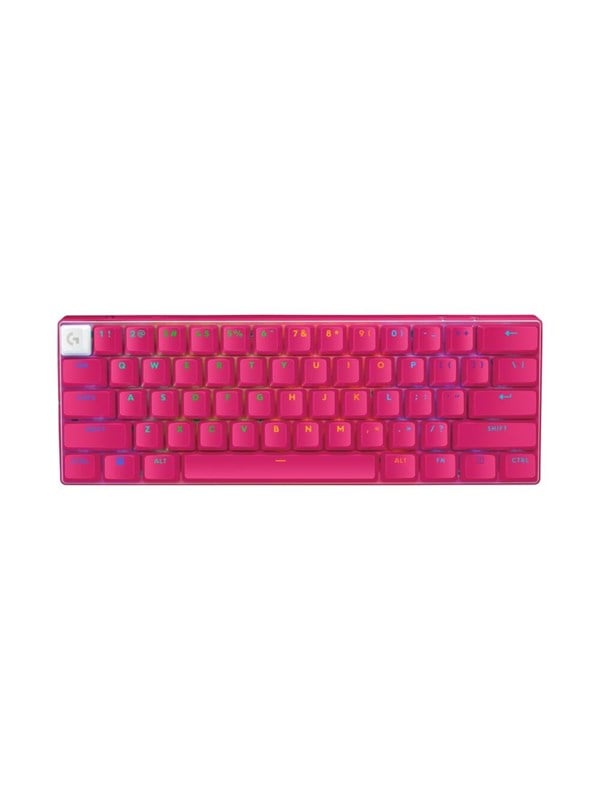 Logitech G PRO X 60 LIGHTSPEED - Gaming Toetsenbord - Zonder Numpad - Engels (US international) - Roze