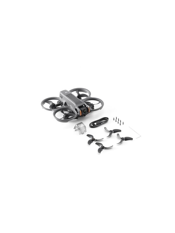 DJI Avata 2 (alleen drone), FPV-drone met 4K-camera, immersieve vliegervaring, ingebouwde propellerbescherming, eenvoudige flip/roll-bewegingen,