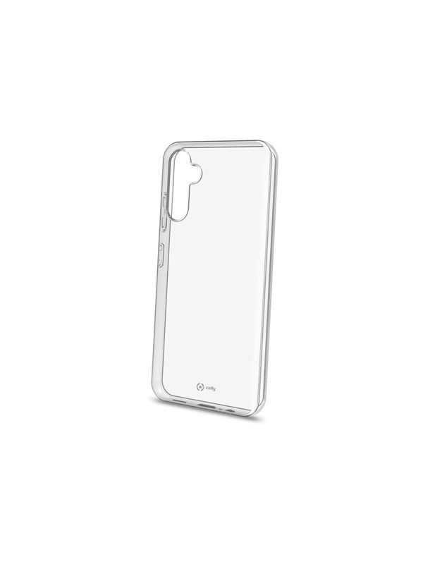 Celly Gelskin Siliconen hoesje - Geschikt voor Samsung Galaxy A34 - TPU Back cover - Transparant