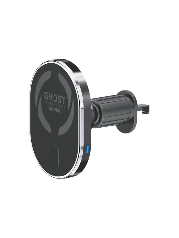 Celly Magsafe Wireless Charging - Voor iPhone 12> - Draadloos opladen - 360° Draaibaar - Ventilatierooster bevestiging