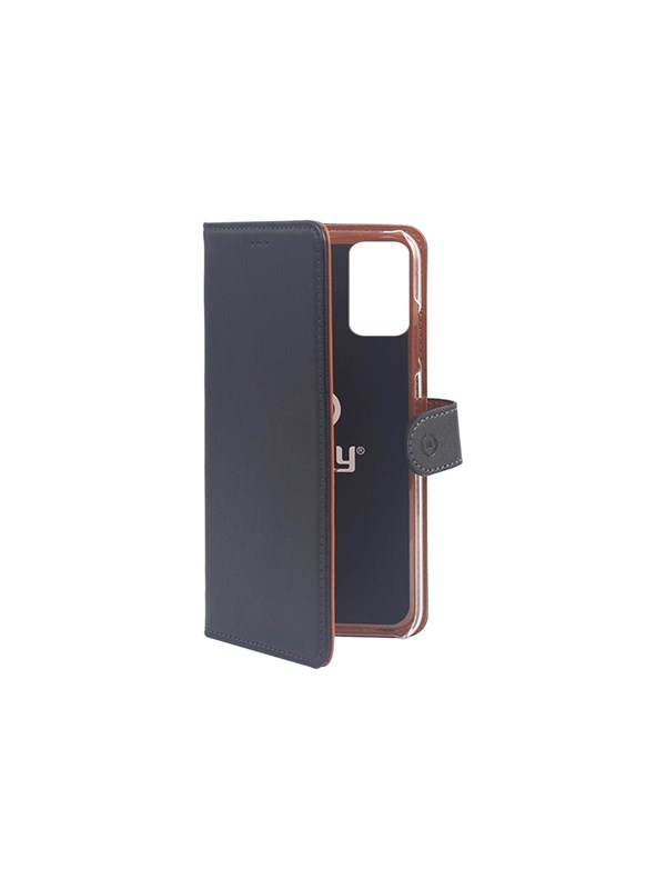 Celly Wally Bookcase Hoesje - Geschikt voor Apple iPhone 13 Pro - Kunstleer - Pasjeshouder - Zwart