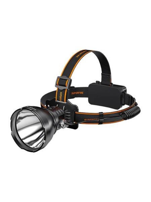 Superfire Hoofdlamp HL60, 2300lm, USB-C