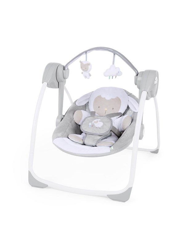 Ingenuity Comfort 2 Go Portable Swing - Cuddle Lamb