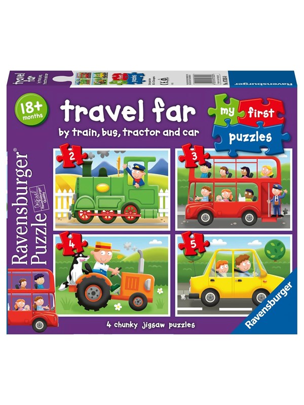 Ravensburger Travel Far My First Puzzle 2/3/4/5p
