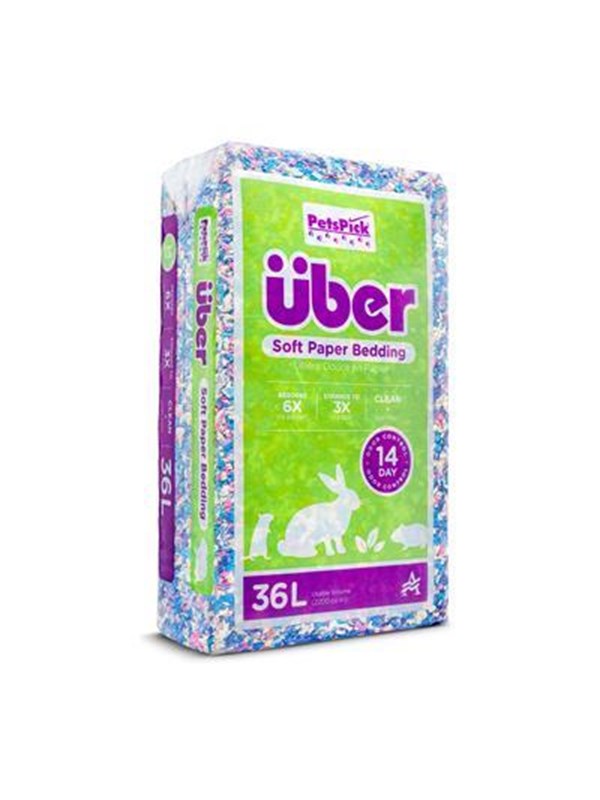 Über Bodembedekking - Versnipperd Papier, Zachte en Kleurrijke Bedding - 36 liter