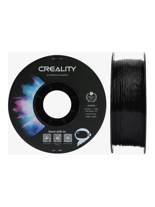 CREALITY 3D - black - CR-PETG filament afbeelding 1