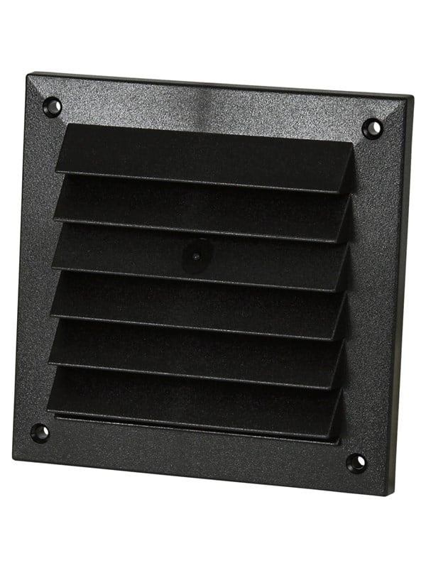 Fresh Brick grid 150x150 mm, Black plastic