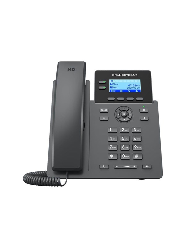 Grandstream GRP2602W - VoIP phone - 5-way call capability