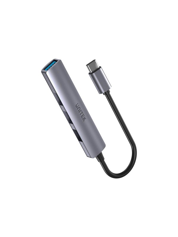Unitek Hub Usb-C Adapter Splitter Voor Laptop En Tablet 1Xusb A 5Gbps 3Xusb