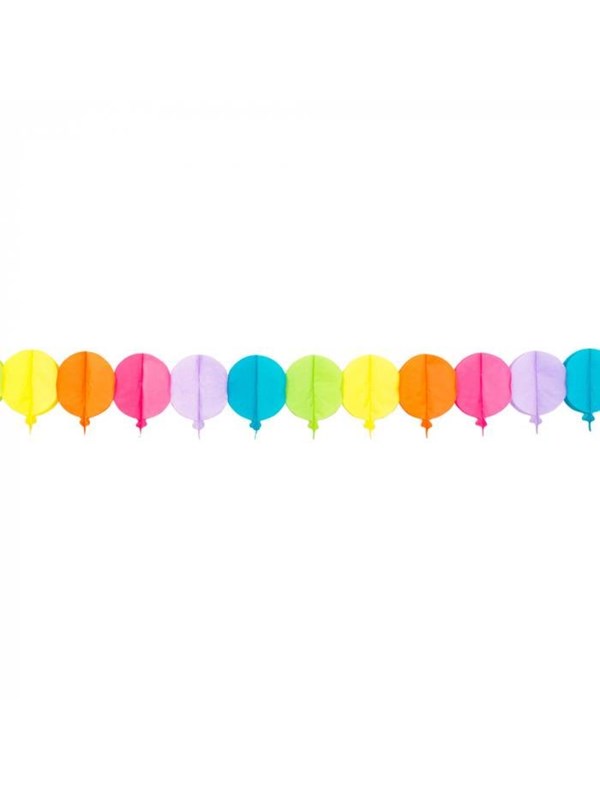 Boland - Papieren slinger Ballon - Geen thema - Feestversiering - Verjaardag - Kinderfeestje