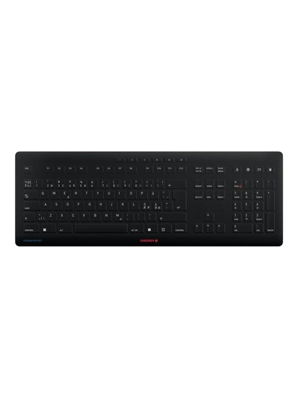 Cherry STREAM PROTECT - Toetsenbord - Noords - Zwart