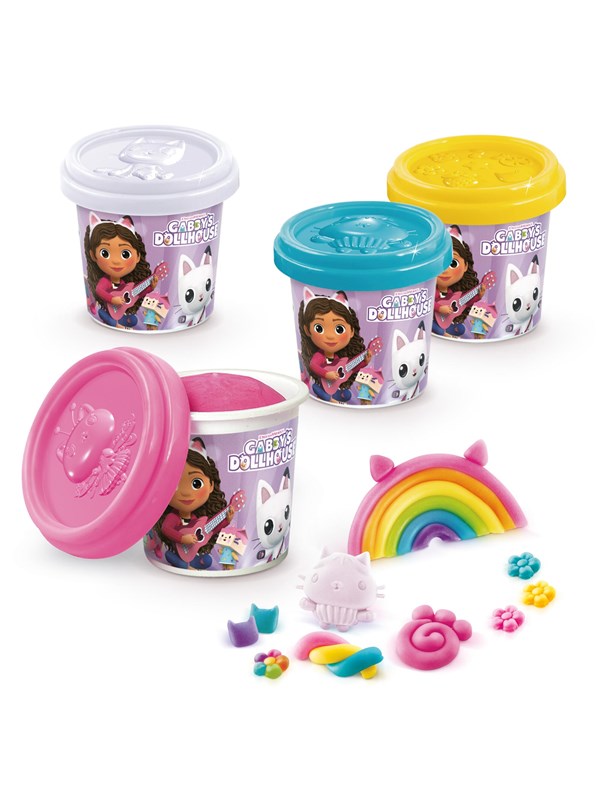 Gabby's Dollhouse Klei 4-Pack
