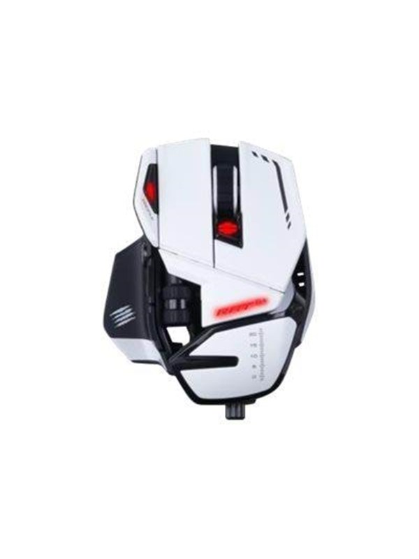 Mad Catz R.A.T.6+ - mouse - USB - white - Muis - Optisch - 11 knoppen - Wit