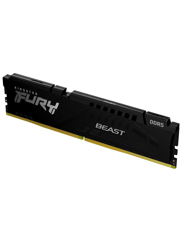 Kingston FURY Beast DDR5-6400 - 32GB - CL32 - Single Channel (1 pcs) - AMD EXPO & Intel XMP - Zwart