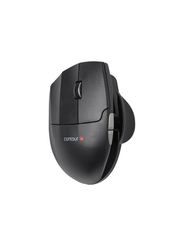Contour Unimouse - vertical mouse - Vertical mouse - 7 knoppen - Zwart