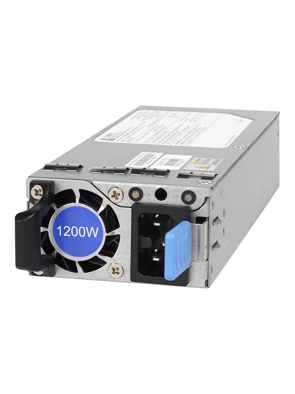Netgear APS1200W - power supply - hot-plug / redundant - modular - 1200 Watt Voeding - 1200 Watt - ATX - 80 Plus