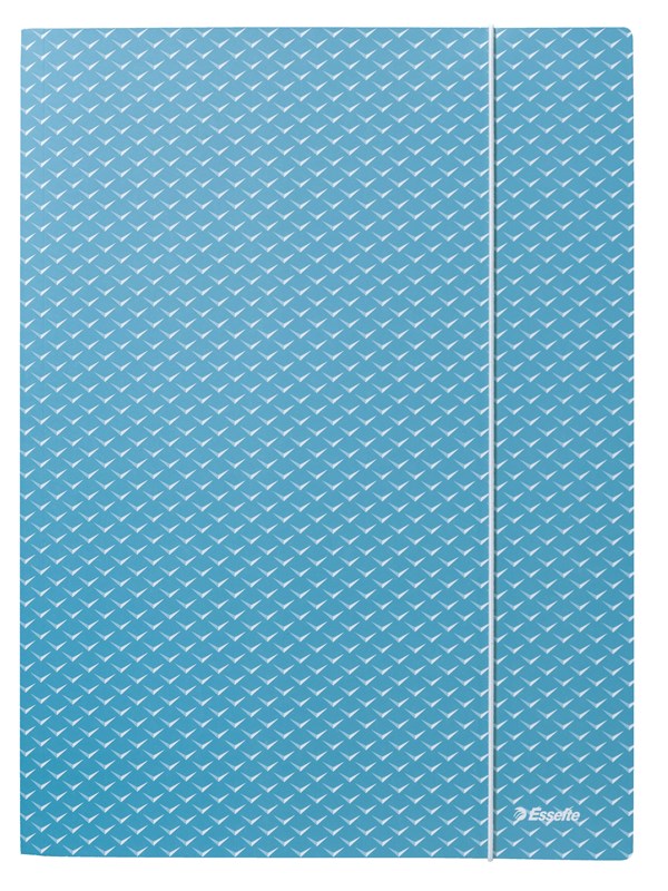 Esselte Colour'Breeze 3-klepsmap Karton Blauw