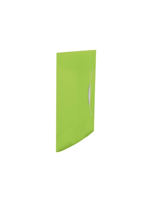 Esselte VIVIDA 3-Klepsmap, transparant Groen