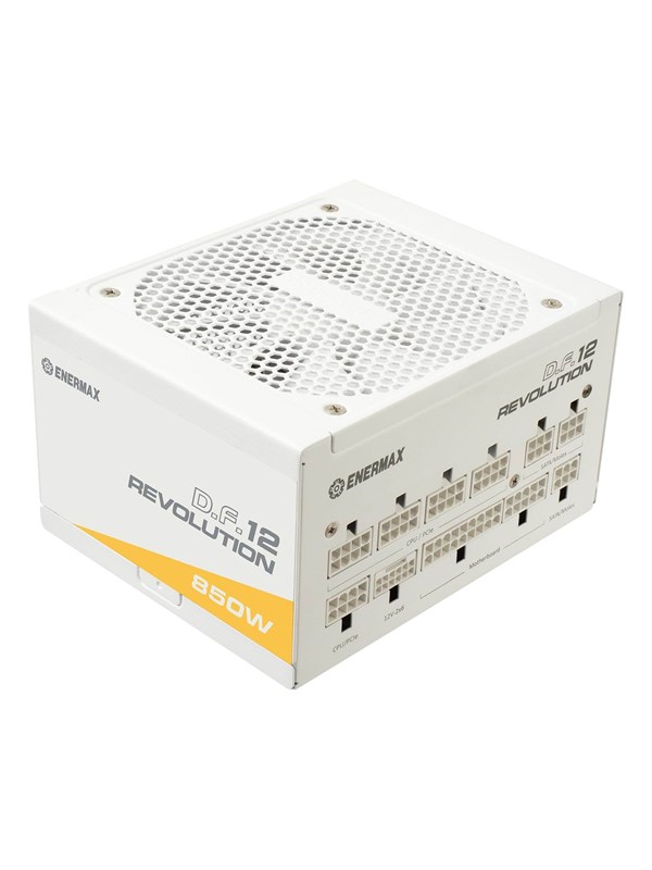 Enermax Revolution D.F.12 ETV850G-W Voeding - 850 Watt - 100 mm - ATX 3.1 - 80 Plus 80 PLUS Gold