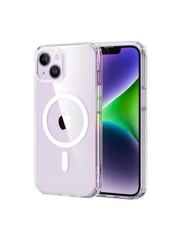 ESR Krystec HaloLock Hoesje MagSafe Transparant Geschikt voor Apple iPhone 14 Plus