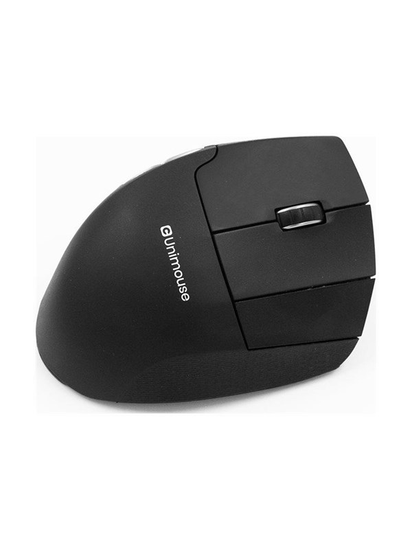 Contour Design UniMouse Bluetooth Muis Bluetooth Optisch Zwart 7 Toetsen 800 dpi, 1000 dpi, 1200 dpi, 1400 dpi, 1600 dpi, 2000 dpi, 2400 dpi, 2800