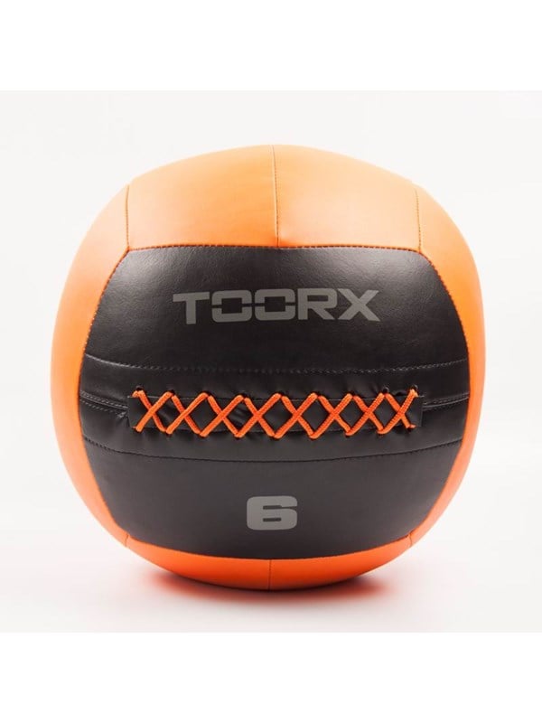 Toorx Fitness Wall Ball 6 kg - Fitness - Gewichtsbal - Gewichtsbal - Medicijn Bal - Krachttraining - 35 cm diameter